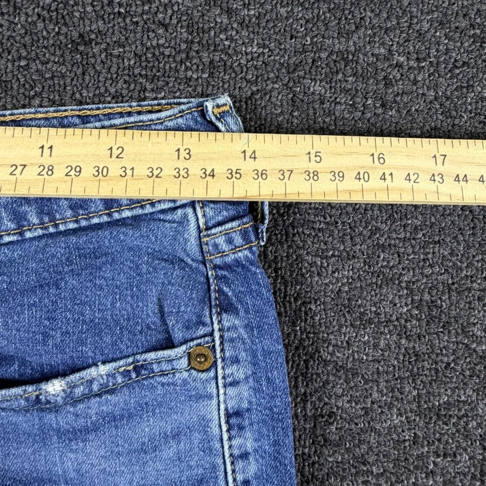 Levi's Jeans Mens 28x30 (fits 28x18) 514 Straight Fit Blue Denim EUC